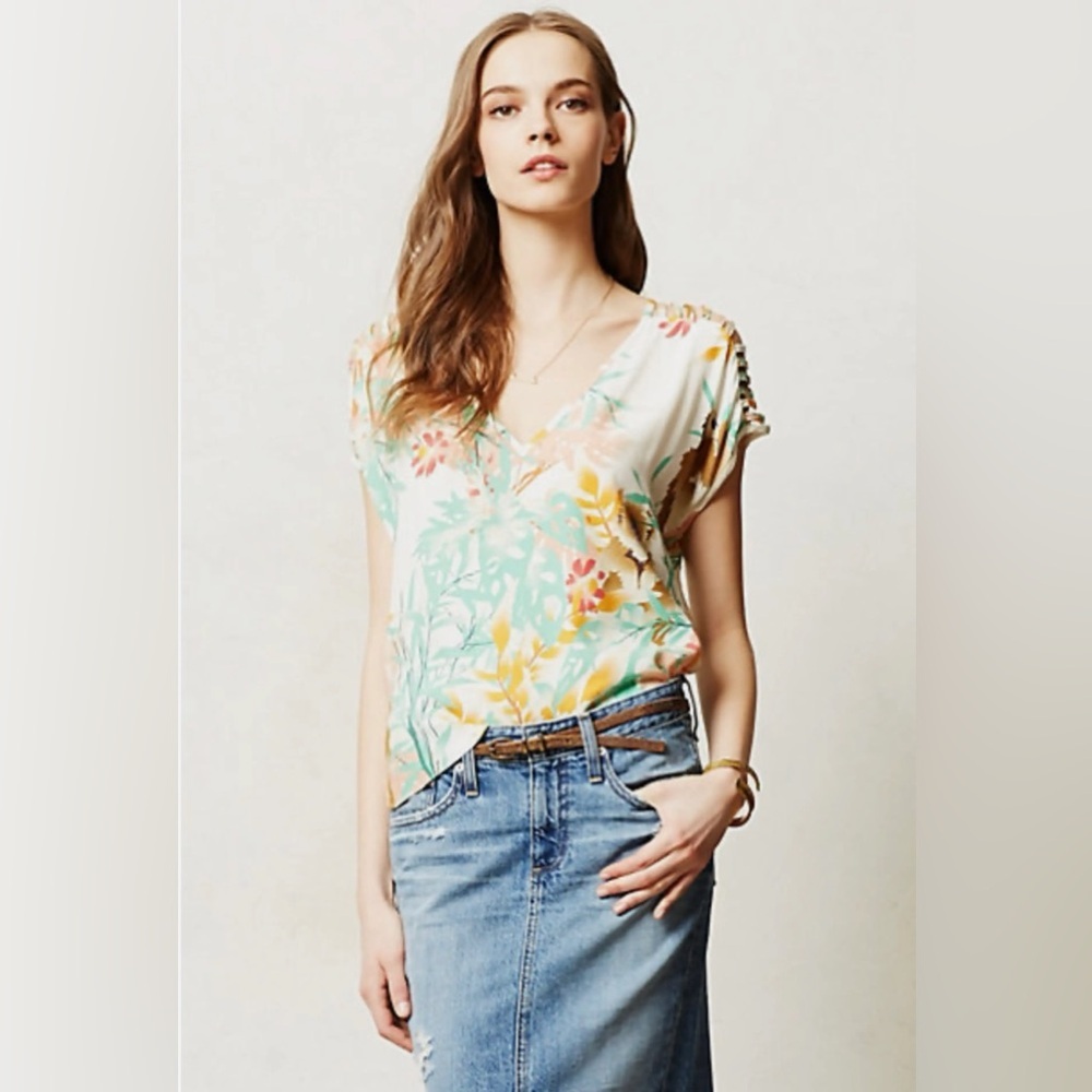 Anthropologie Corey Lynn Calter Capuchin Tee